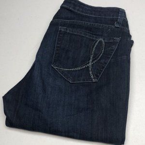 LIKE NEW RIDERS BY LEE SLIM TAPER JEANS 10/30x30 😎